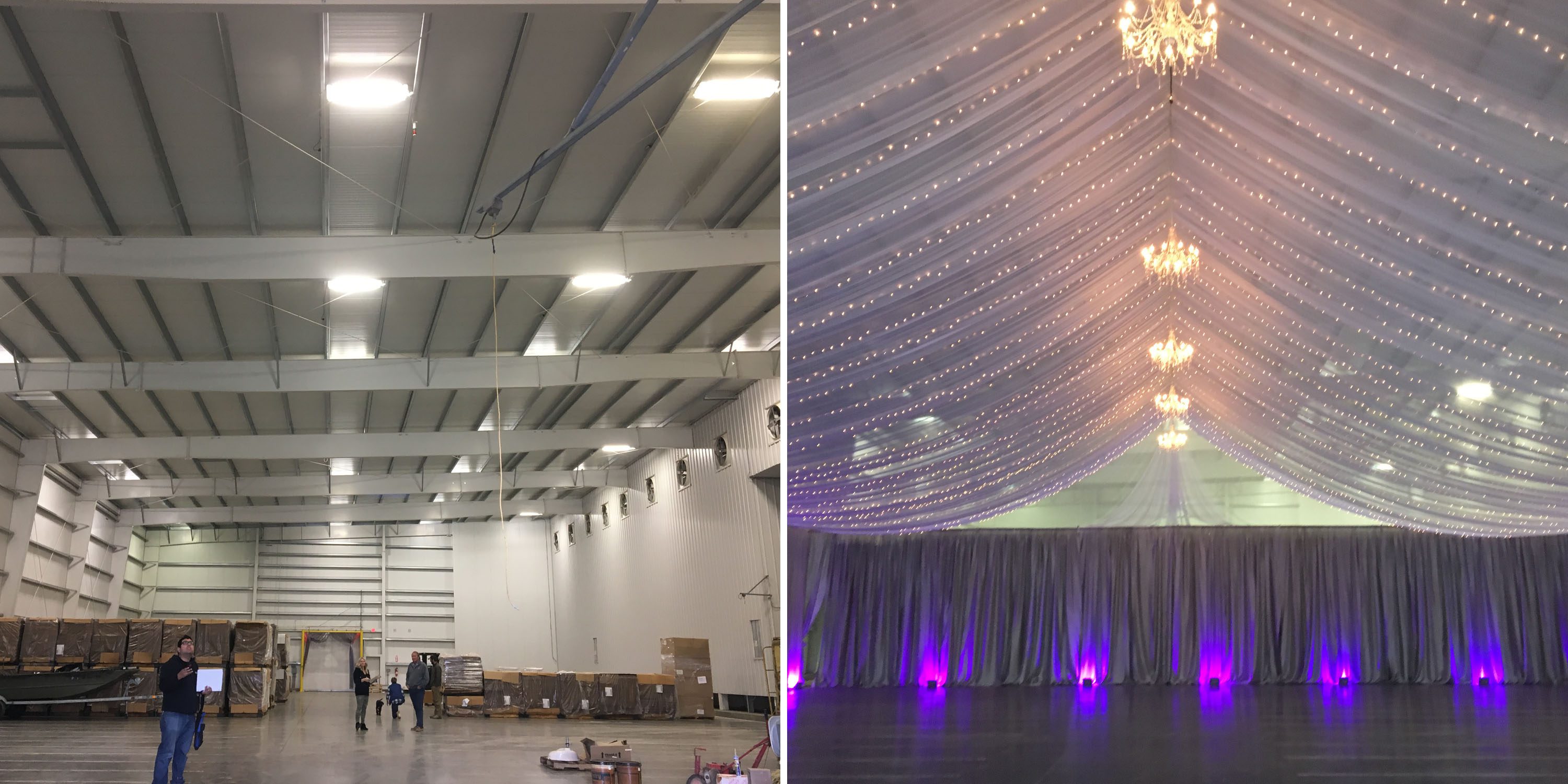 How To Transform A Gymnasium Into A Beautiful Event Venue